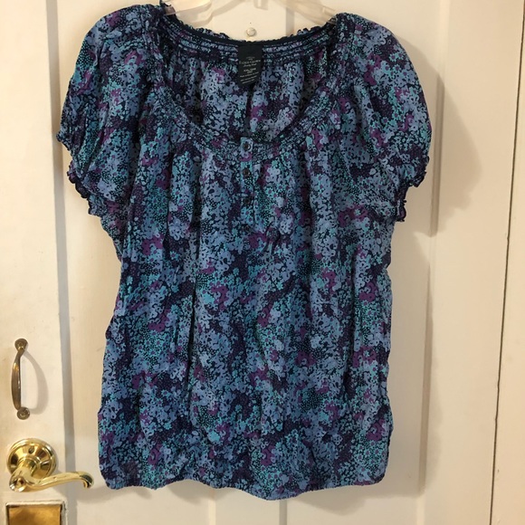 faded glory peasant top